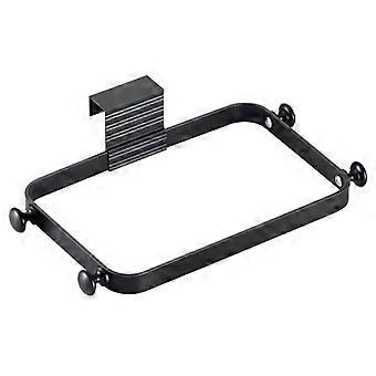 Metal Trash Bag holder for Kitchen,Office,Dorm Room,Hanging Trash Can, under Cabinet Hanger Rack,Space Saving Garbage Hook,bag holder for plastic bag