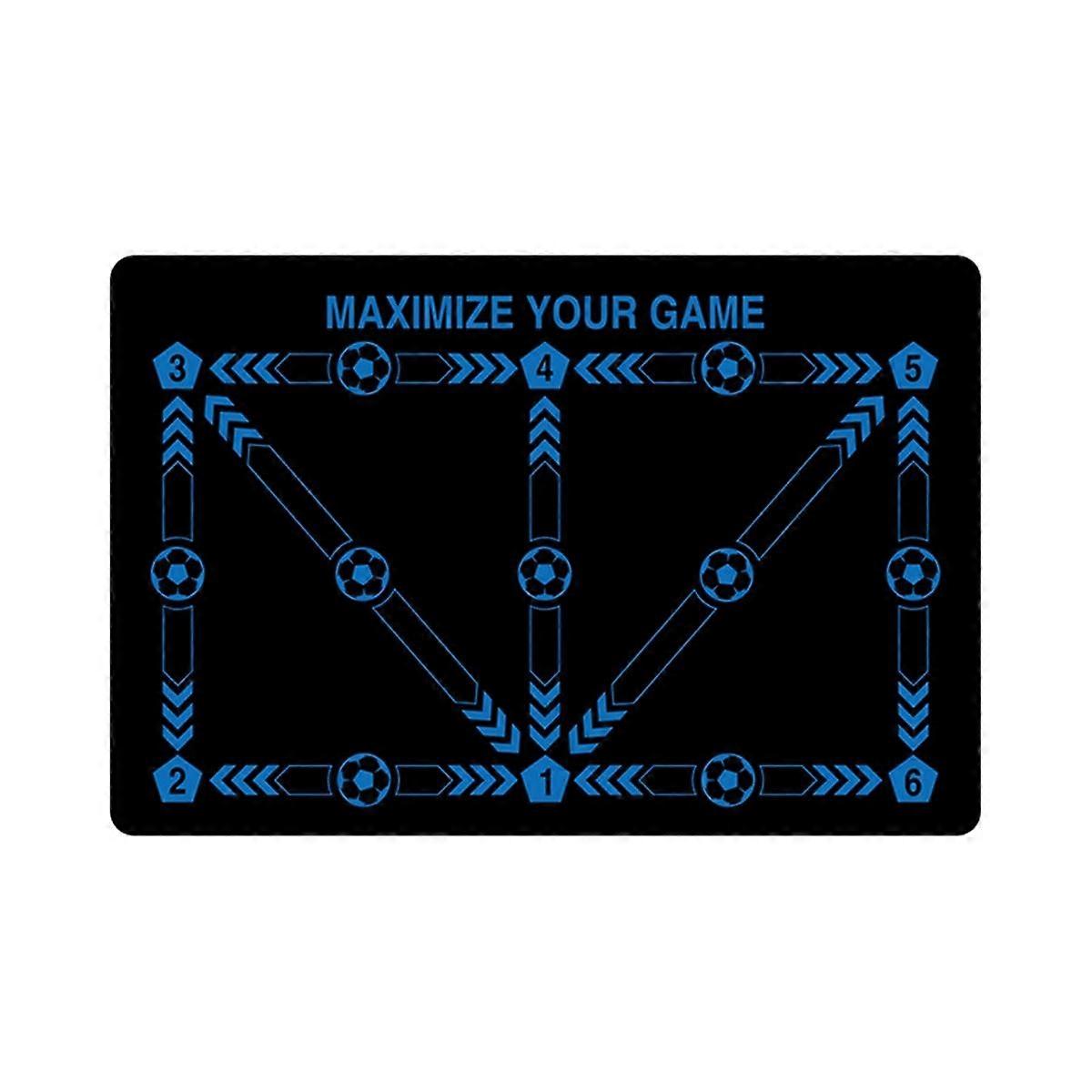 Football Footstep Training Mat, Non-Slip Footstep Training Mat, Soccer Train Mat for All Levels,for