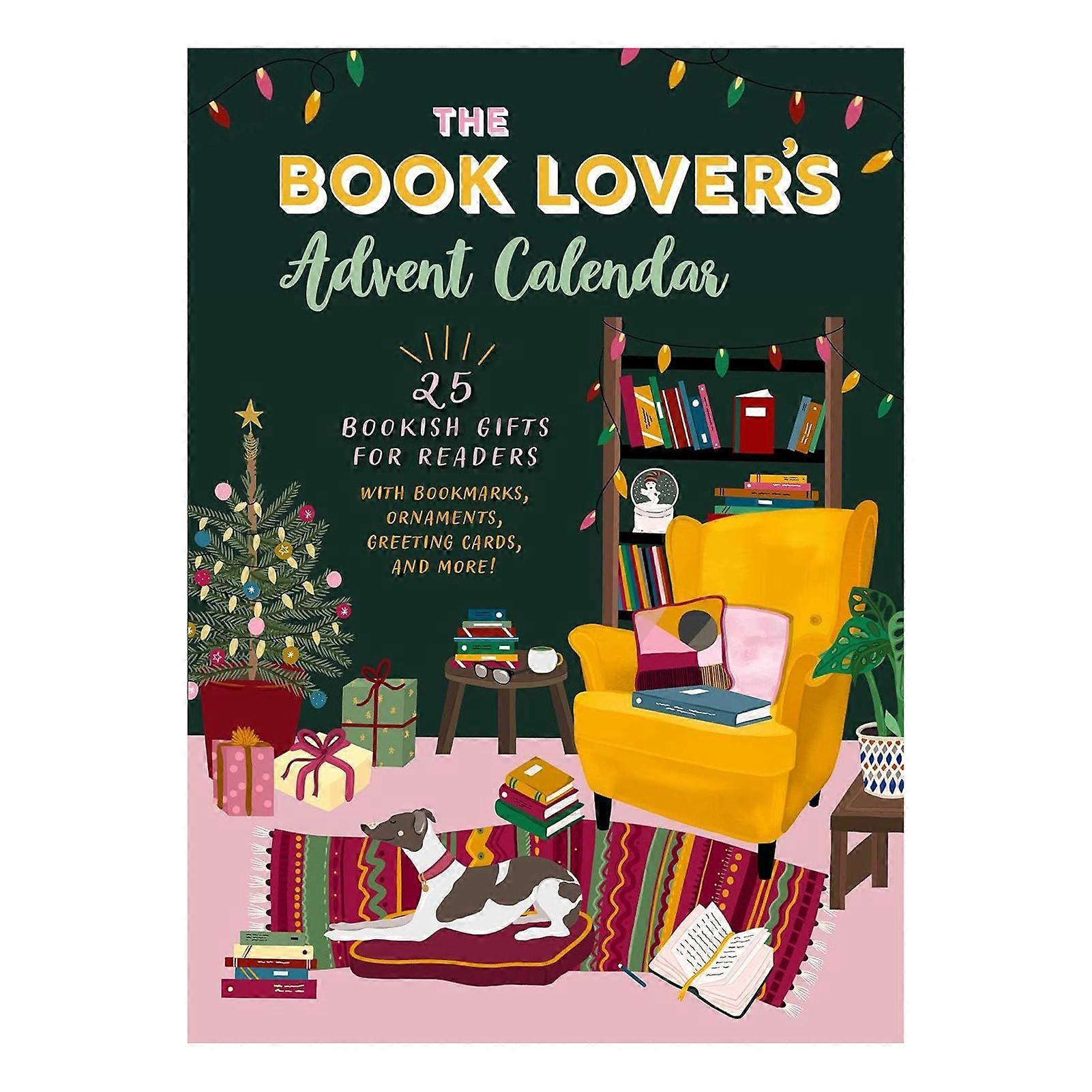 Book Lover Advent Calendar 25 Days Countdown Numbered Bookish Gift Surprise Blind Box Book Collector Bookworm Reader Birthday Gift