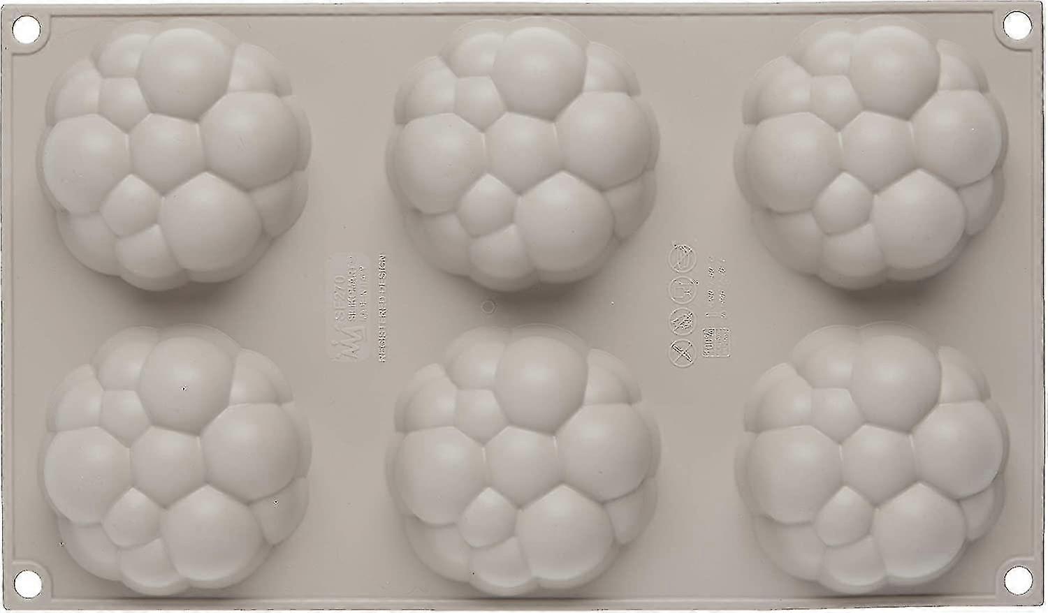 Gray Cloud Silicone Mold 6 Grids