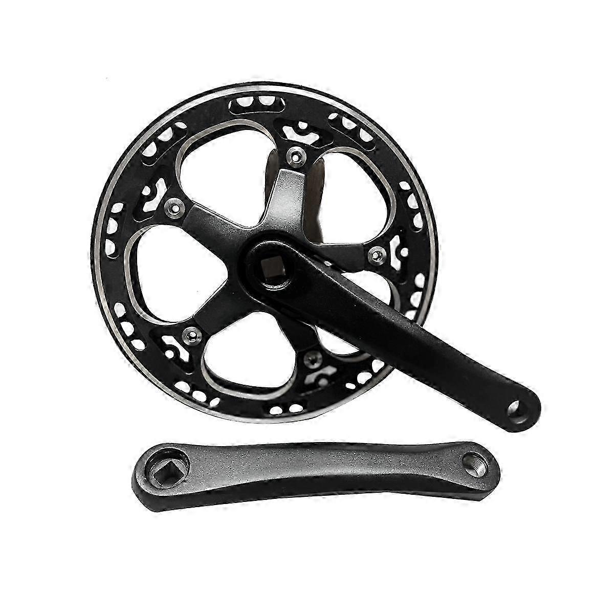 48T Pojedyncza prędkość 170 mm Rower szosowy Składany rower Korba Zestaw korbowy do roweru Dostęp do koła łańcuchowego