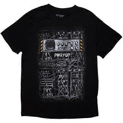 AC/DC Unisex Adult PWR-UP EU Tour '24 Control Wires Back Print T-Shirt
