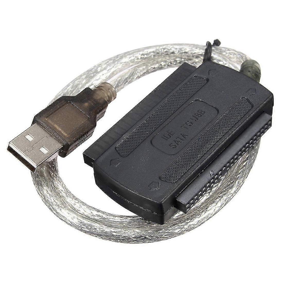 USB 2.0 זכר ל IDE SATA מתאם כבל ממיר כבל מתאם כונן קשיח למחשב קשיח בגודל 2.5 אינץ' 3.5 אינץ' HDD קשיח