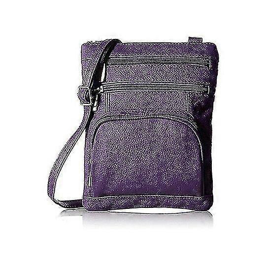 Ultrablød Crossbody taske i ægte læder, flere farver