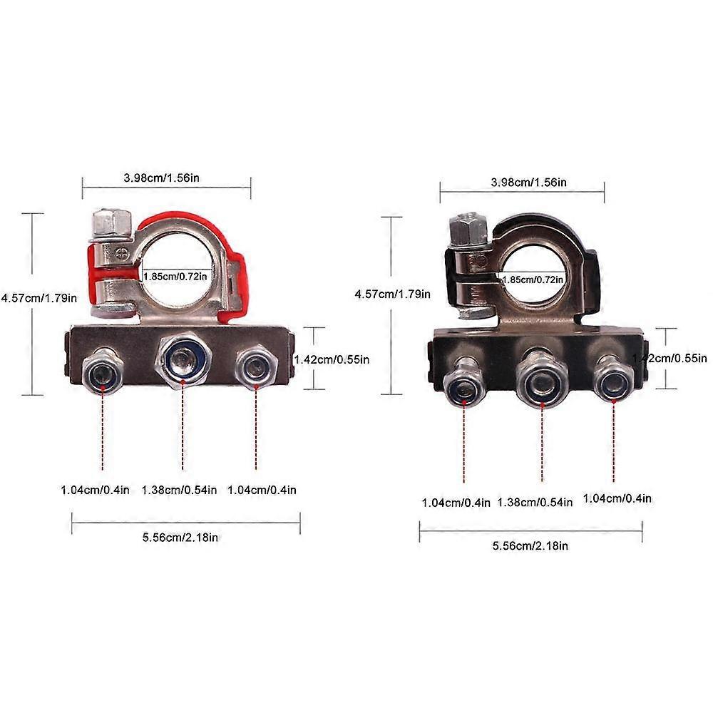 Car Battery Connector Auto Wire Cable Clamp Terminal Connector Car Quick Release Lethal Stroke Vehicle Battery Pile Head Clip