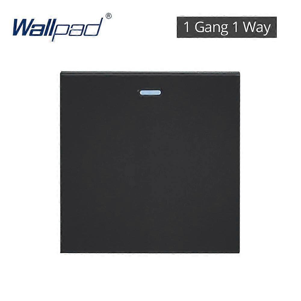 S6 Black Glass Sockets and Switches 220V DIY Electrical Wall Plugs Button Light Switch Power Outlet Built-in Socket DIY Wallpad Baby Monitors