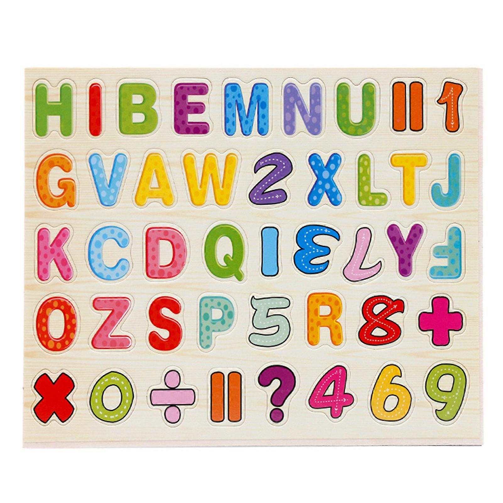 Wooden Double Sided Magnetic Puzzles Parent Children Interactive Game for Kids Children