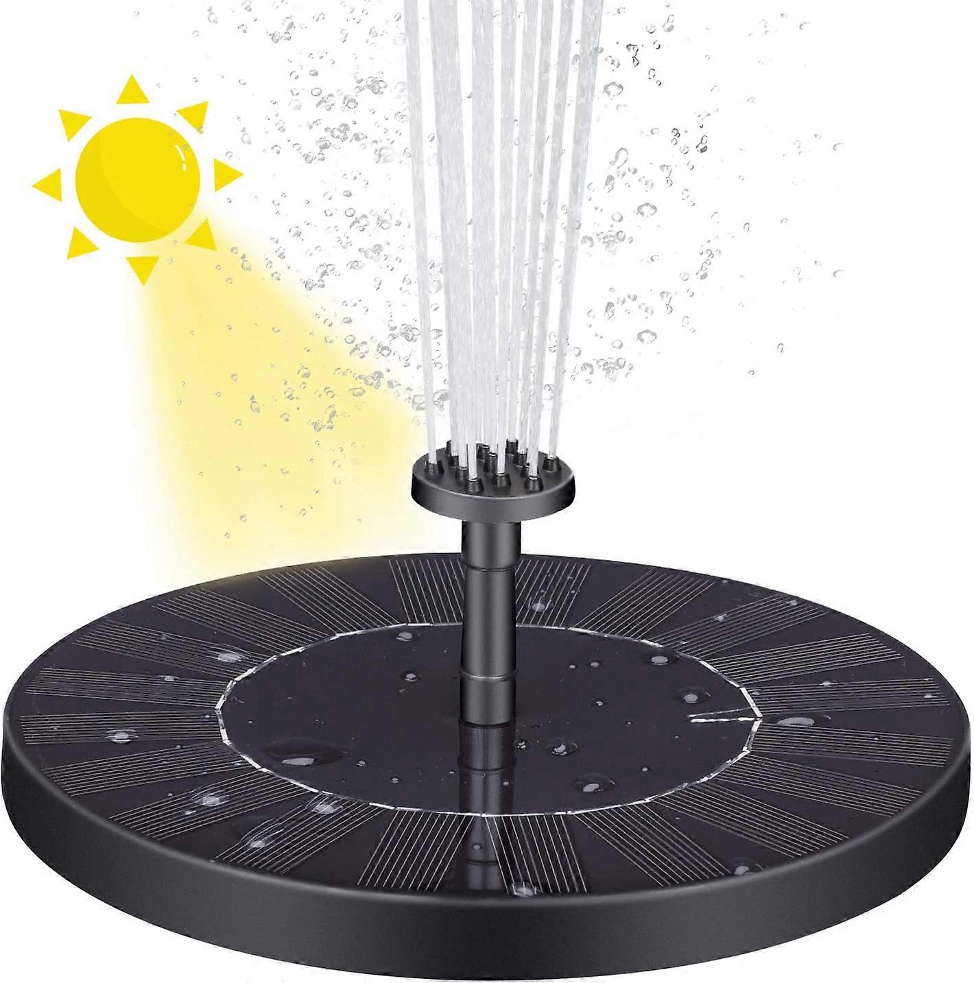 Solar Fountain Solar Water Pump Floating Fountain with 6 Nozzles