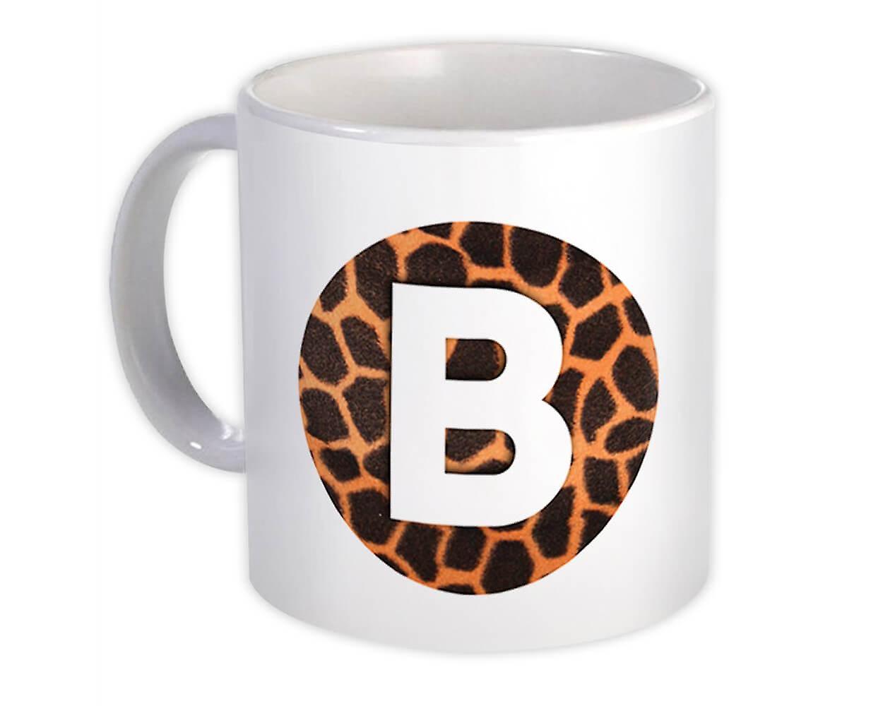 Gave krus: Monogram Brev B Giraf