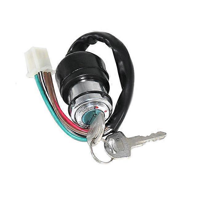 6 Wire Ignition Switch Key Assembly For Suzuki GN 125 Scooter Motorcycle