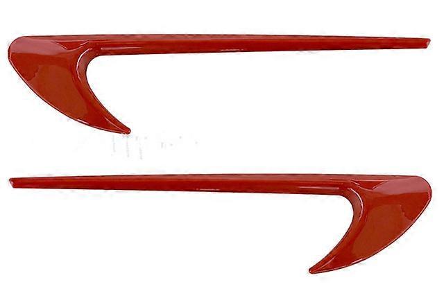 1Pair Vent Fender Trim Emblem Blade Logo for Mercedes Benz AMG V8 C200 C300 E300 E400 W213 Car Side Sticker