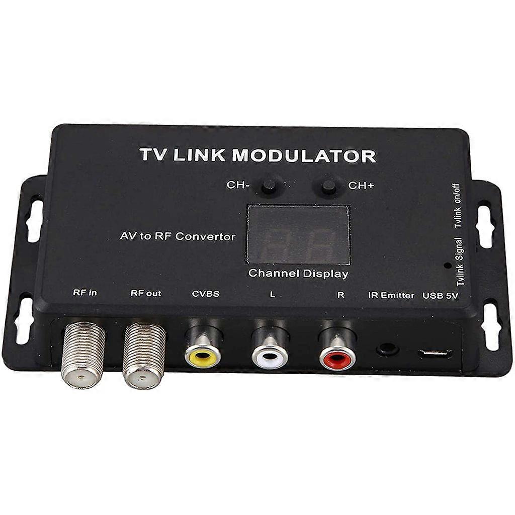 Professional TM70 UHF Modulator TV Link Modulator TM70 LINK Converter IR Extender Adapter with USB Cable
