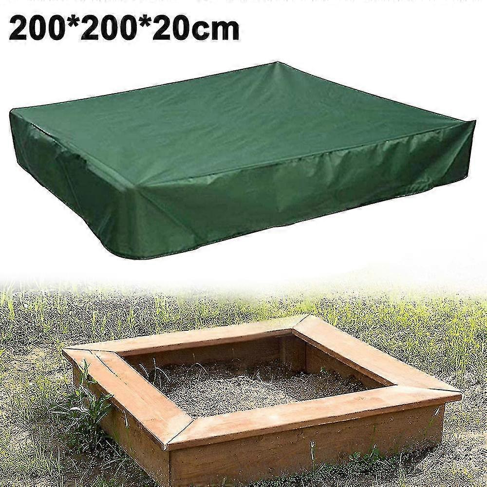 Sandpit Cover, Sandpit Tarpaulin, Tarpaulin Sandpit For Sandpit(1pcs-green)