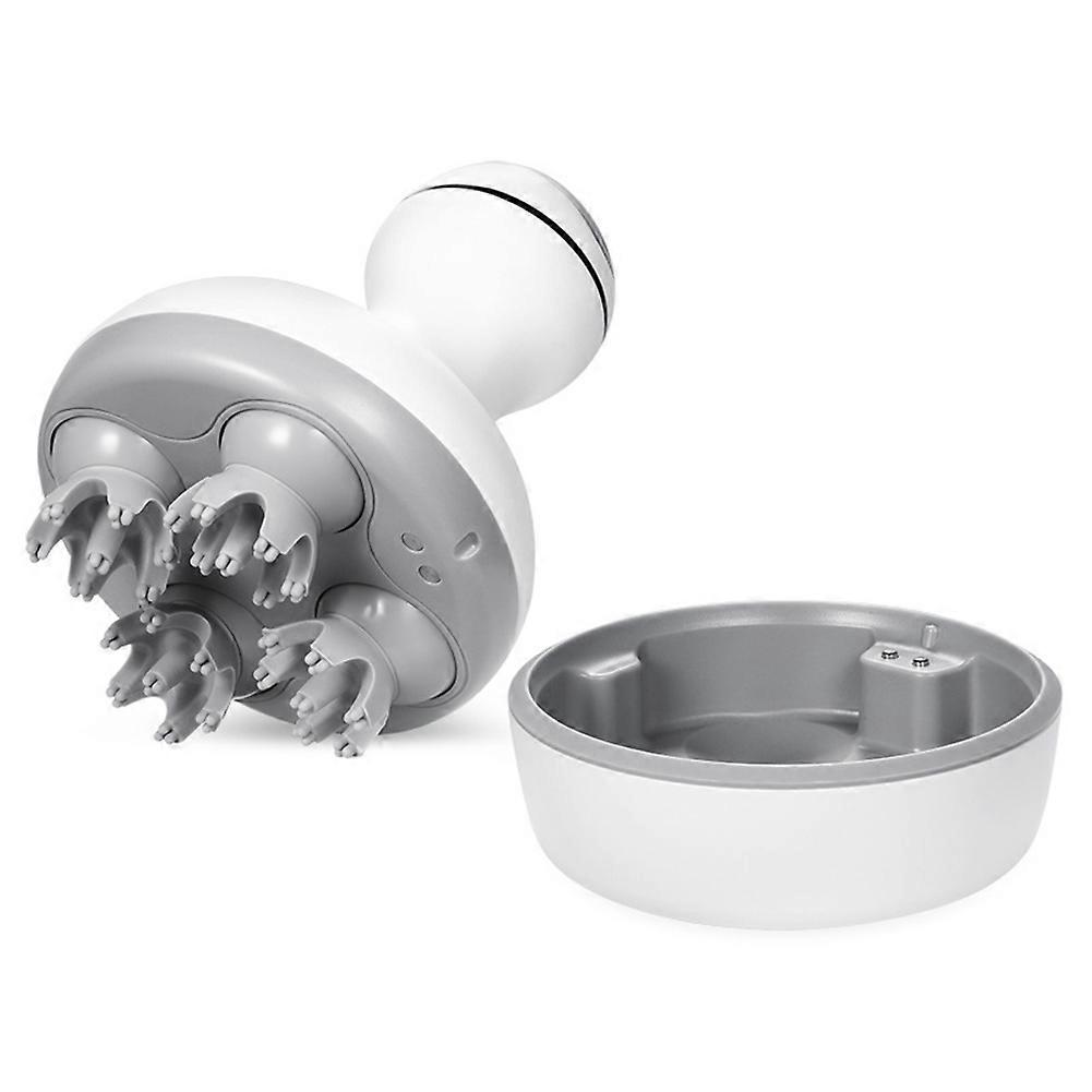 Handheld head massager can be washed to simulate human hand massage