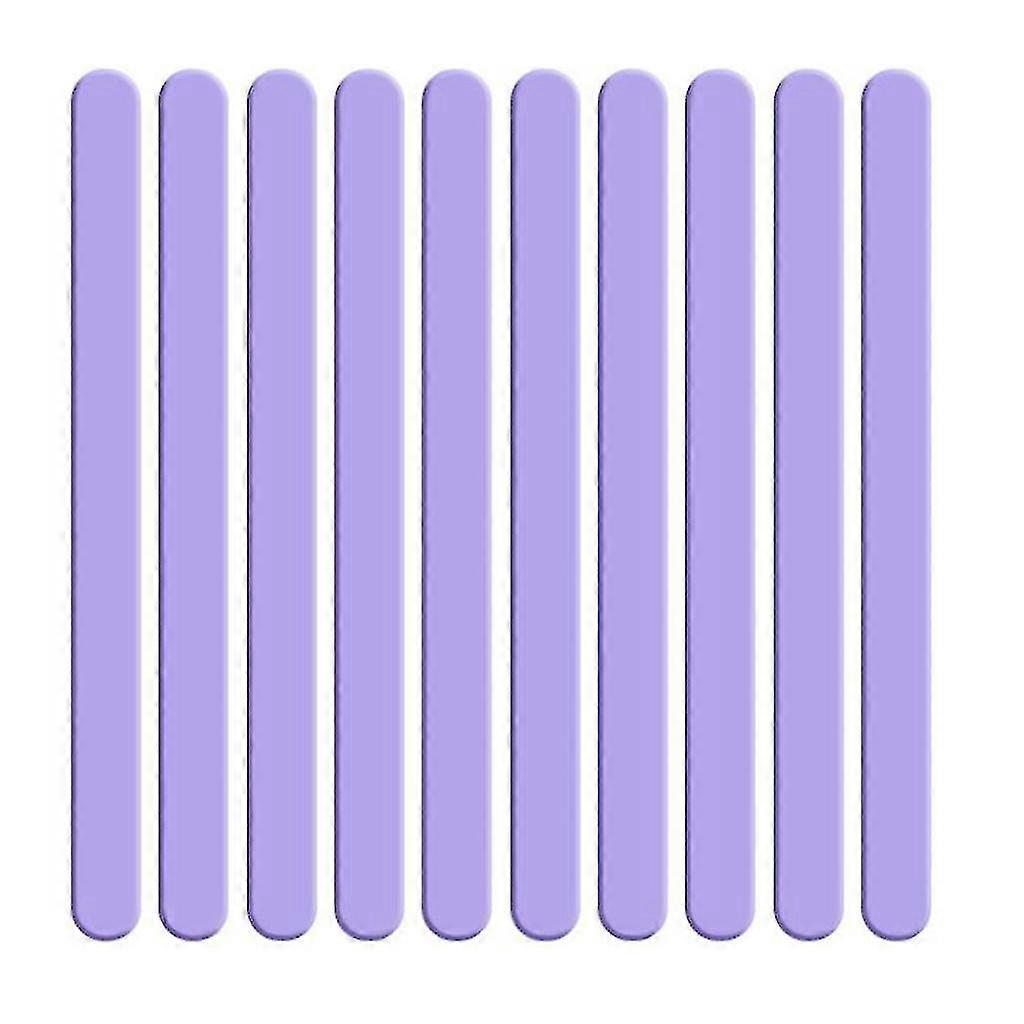 10 Pieces Acrylic Mirror Ice Cream Sticks Metallic Multicolor Diy Cakesicle Candy Cake Reusable Rod Handmade Crafts Party Favors Supplies