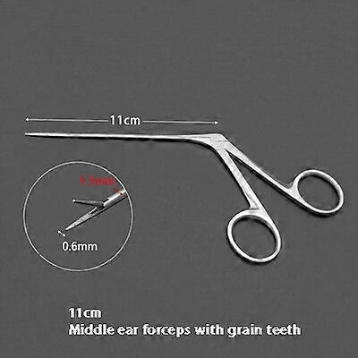Ear Picking Forceps Middle Ear Forceps Ear Microforceps Cerumen Clip  Ear Wax Removal Kits