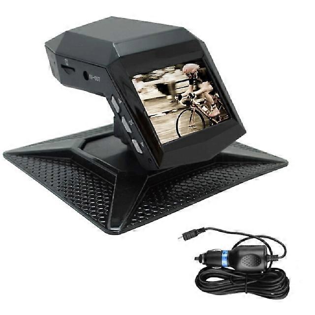 New 1080P Full HD Dash Cam Car Video Driving Recorder with Center Console LCD Car DVR Video Recorder Parking Monitor Dash Cam