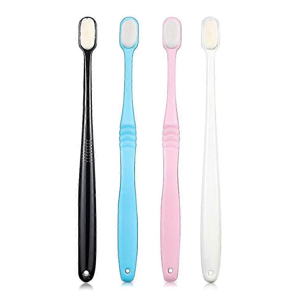 4 Pieces Soft Toothbrush Micro- Toothbrush Soft