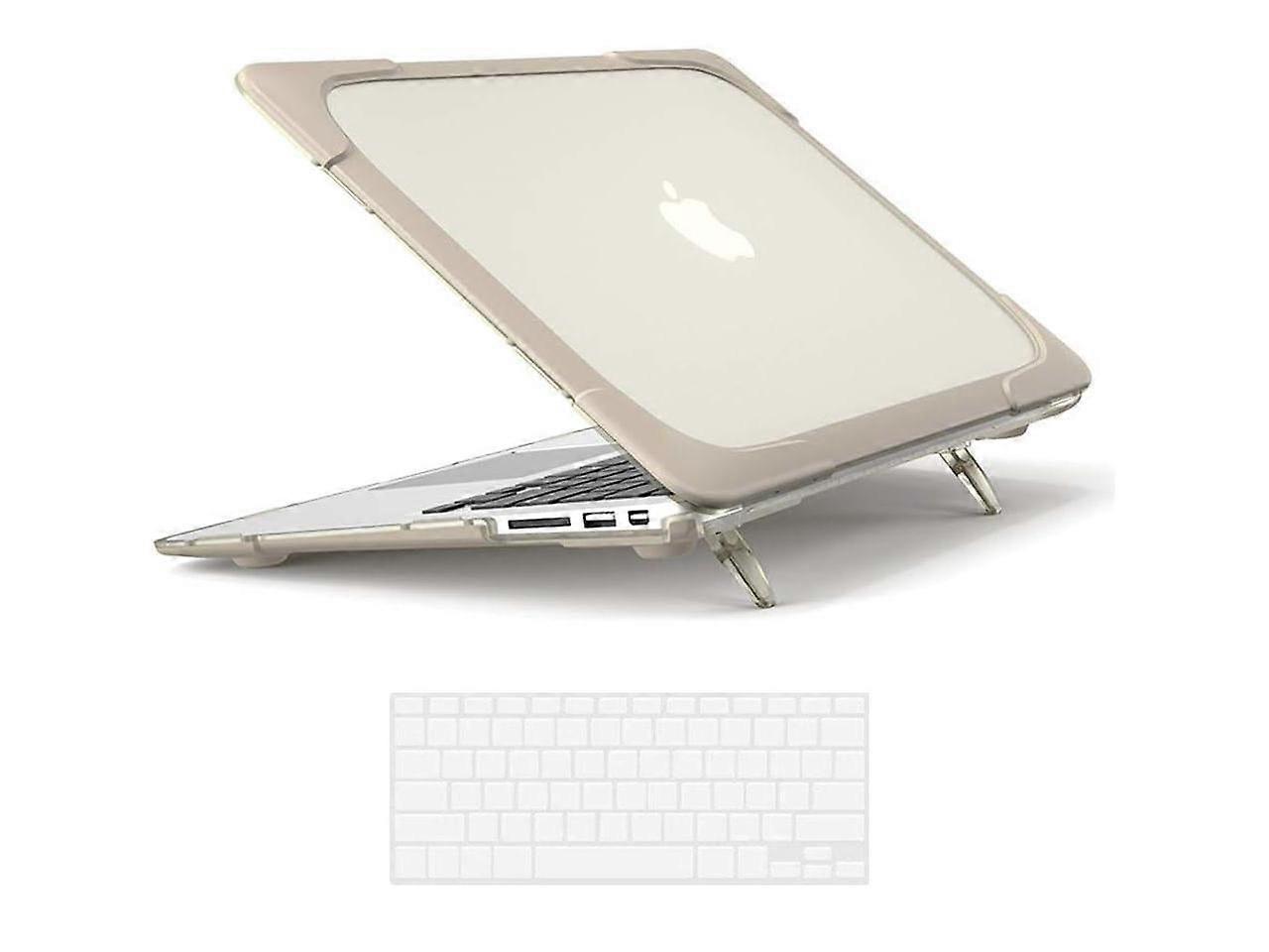 Laptop Case for MacBook Air 13 inch Case A1466 A1369 (2010-2017 Release), Hard Plastic Bumper Protective Cover Shell with Kickstand, Keyboad Cover Ski