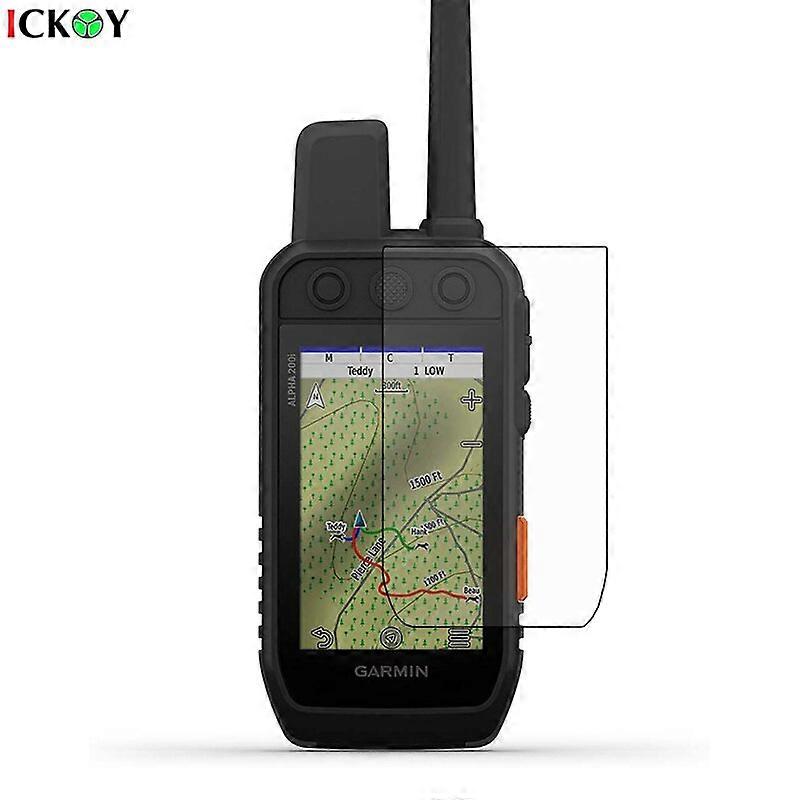3pcs Clear LCD Screen Protector Cover Shield Film Skin for Garmin Alpha 200i Alpha200i Worldwide Handheld GPS Accessories Screen Protectors