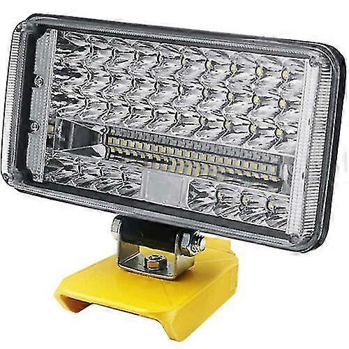 204w Led Work Light 8600 Lm Flashlight For Dewalt Xr 18v 20v Lithium Battery