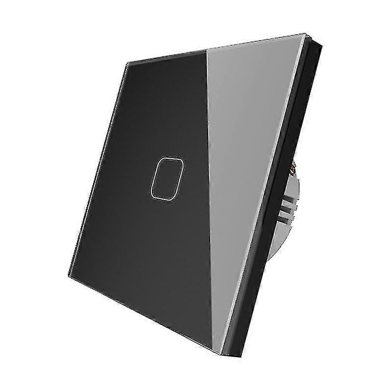 Wireless Touch Switch With Touch Panel, Light Switch With Led Display Light Touch Sensor