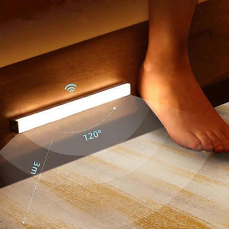 Senzor de mișcare lumina wireless led lumini de noapte dormitor Decor detector de lumină de perete decorative lampă scara dulap cameră culoar Ligh