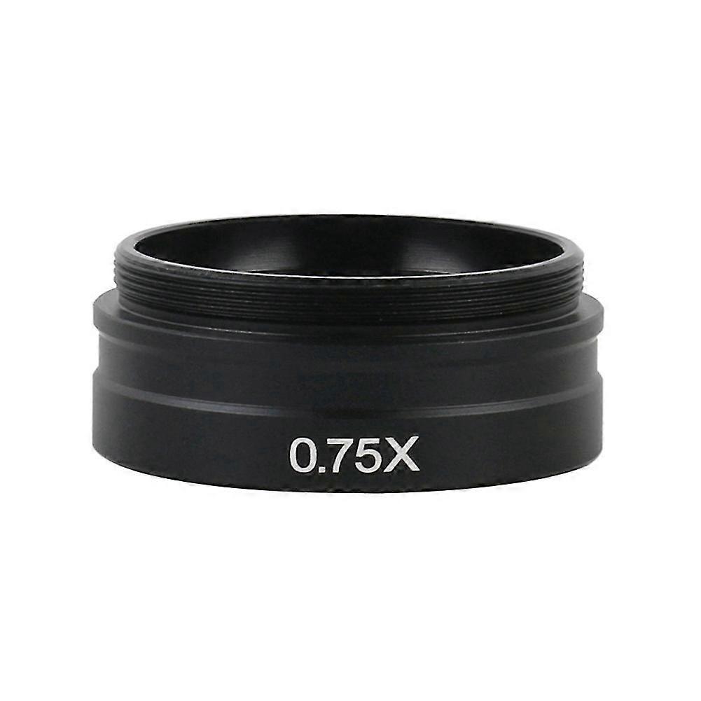 Professional Monocular Microscope Auxiliary Objective Barlow Lens 0.75X Install Thread 42mm for 10A
