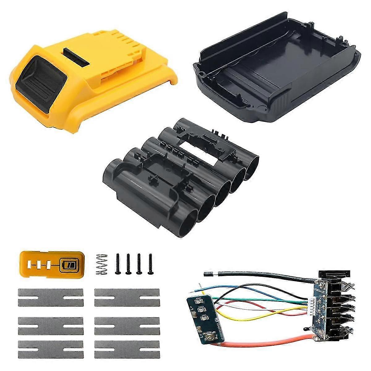 20V 5Cell 18650 Battery Plastic Case Parts Replacement for 20V Max Compact Battery DCB201
