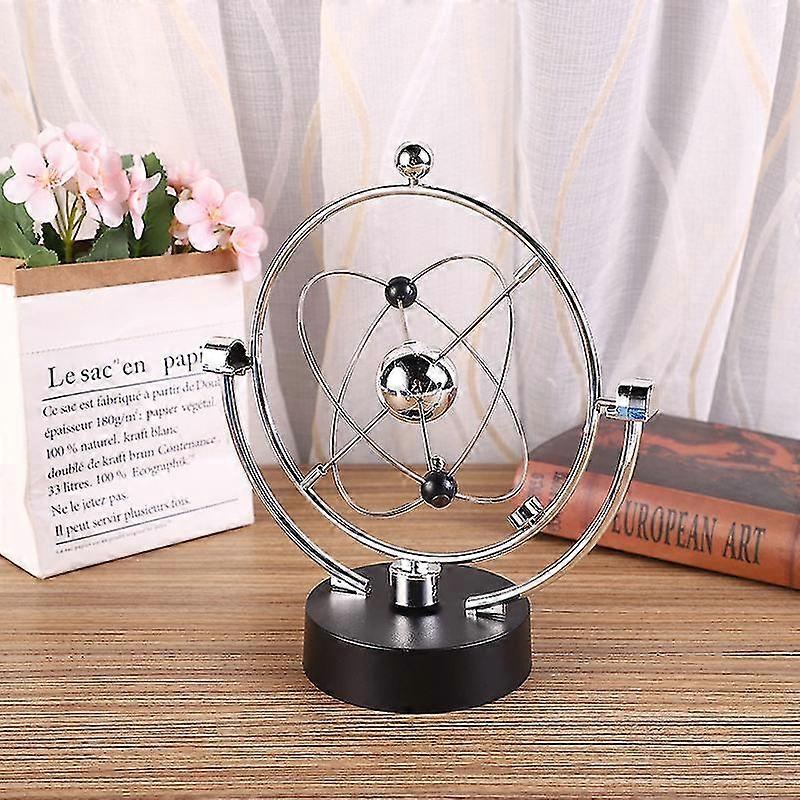 Newton Pendulum Ball Balance Ball Rotating Perpetual Motion Physics Science Pendulum Ball Toy Physics Roller Crafts Home Decorations