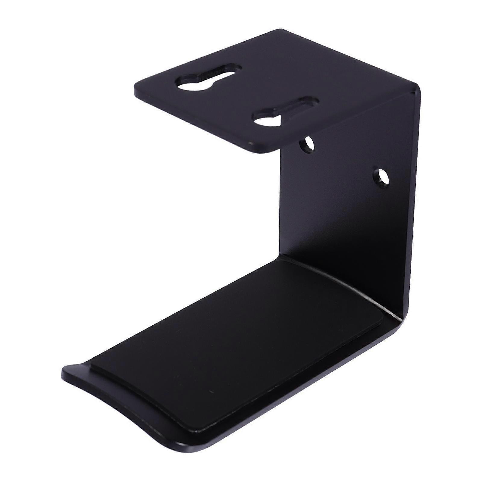 1pc Headphone Hanging Bracket Headset Stand Internet Headset Rack (Black)