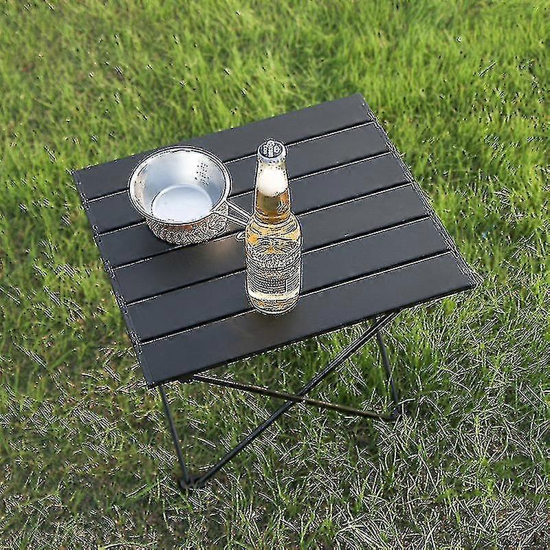 Aluminiumlegierung Leichter klappbarer Campingtisch Camping Picknick Kleiner Outdoor-Tisch für Outdoor-Ausrüstung Tw Kleine Handschuhtaschen