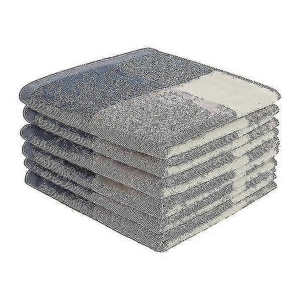 Panni per piatti da cucina in spugna di cotone naturale, asciugamani per piatti di asciugatura ultra assorbenti