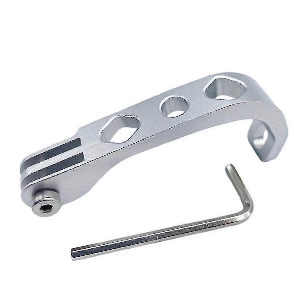 Flashlight Mount For Brompton Camera Bracket Silver