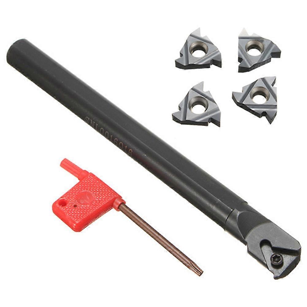 SNL0016M16 16mm Left Hand Internal CNC Threading Tool Holder with T15 Wrench QinHai
