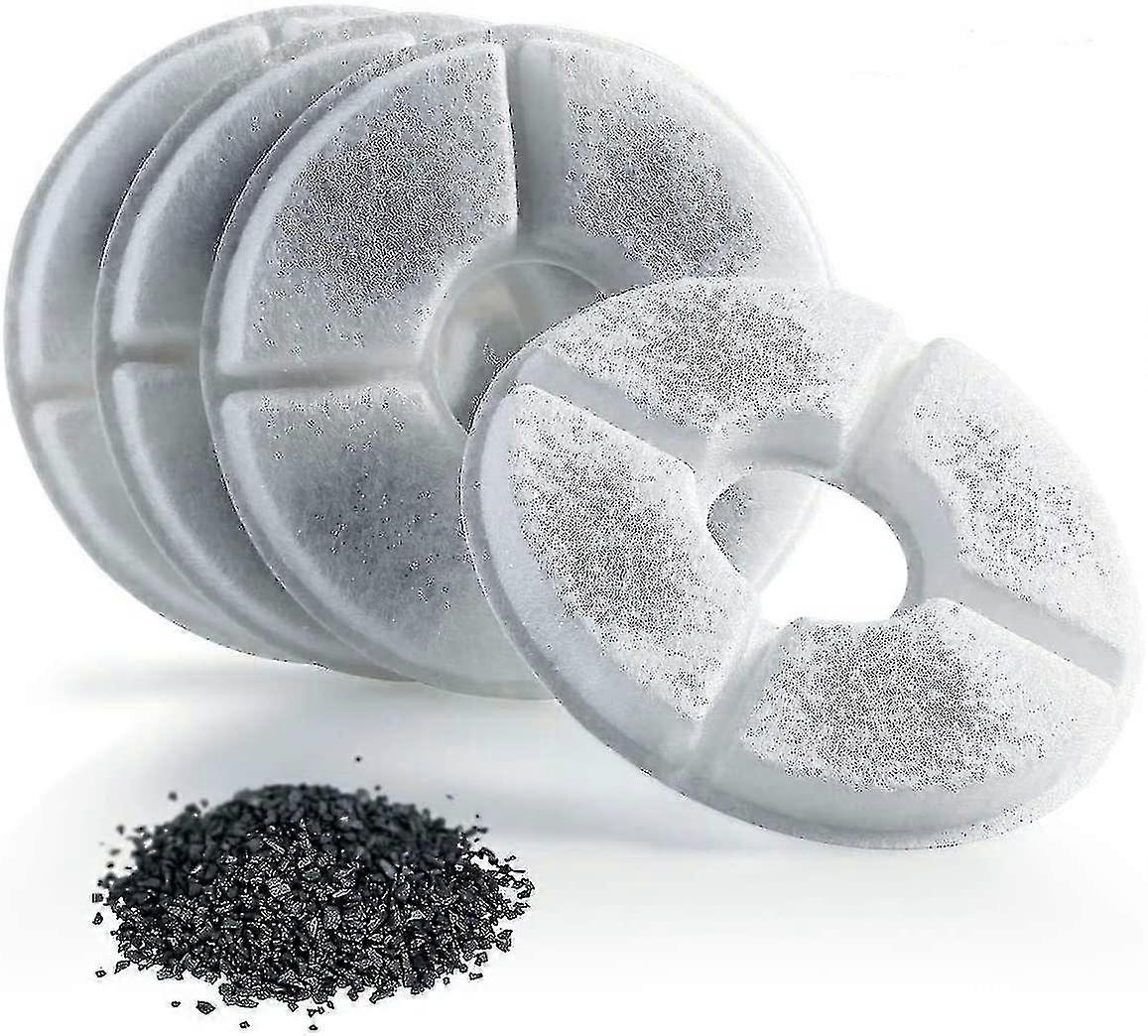4-piece Replacement Filter, Activated Carbon Filter