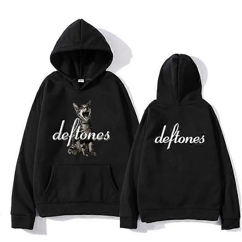 CapuzユニセックスDeftonesツアーバンド、パルバーレトロ、パンク、ヒップホップ、ルア、カジュアル、マンガComprida、ノボ、ユニセックス
