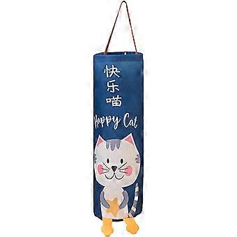 Trash Bag Holder Large acity Bag Dispenser Roll Holder  Trash Bag Dispenser Kitchen Trash Organizer with sticker hook kitchen wall trash bag can for w