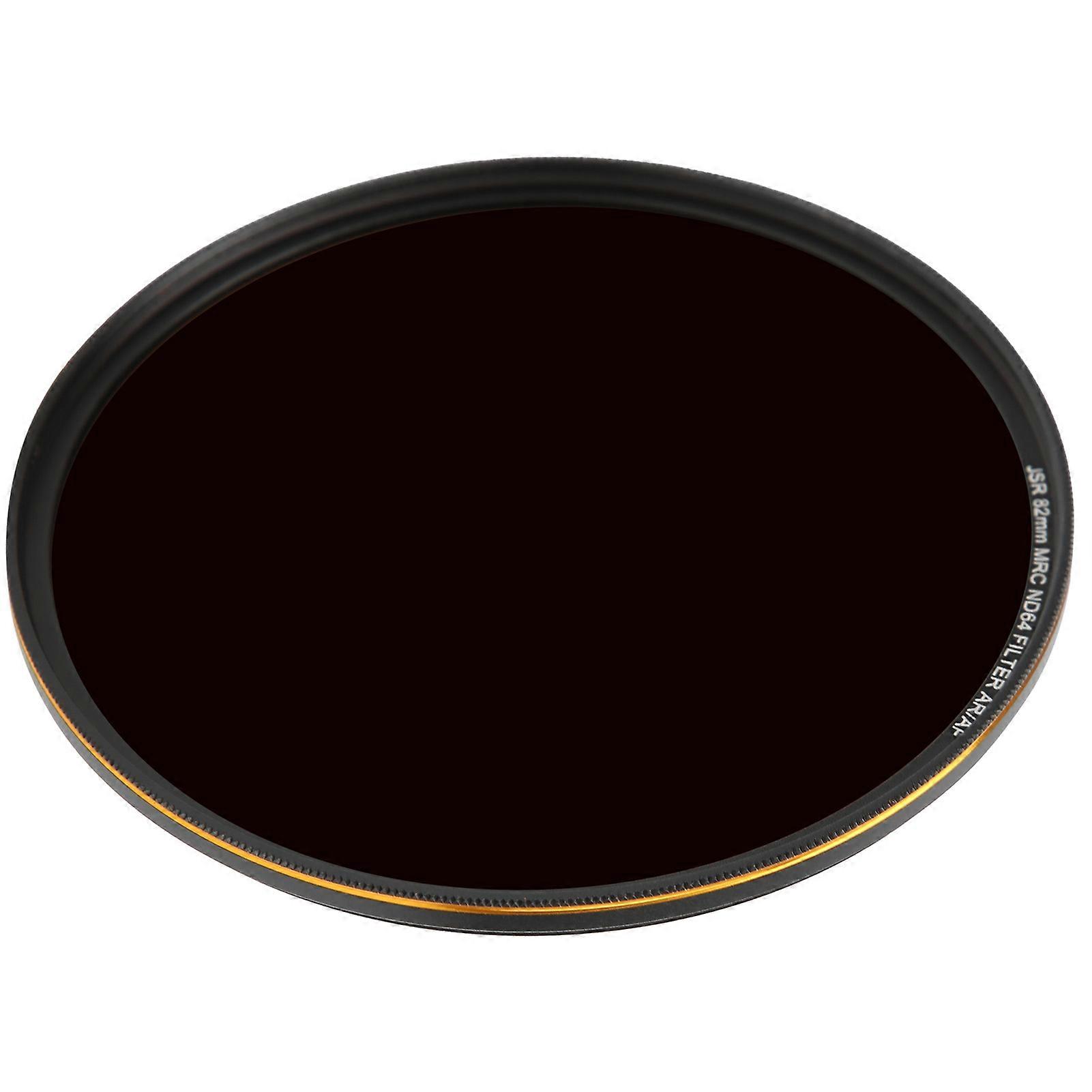 Junestar 82mm ND64 Filter MultiLayer Coating Waterproof Neutral Density ND Ultrathin Filter for Camera