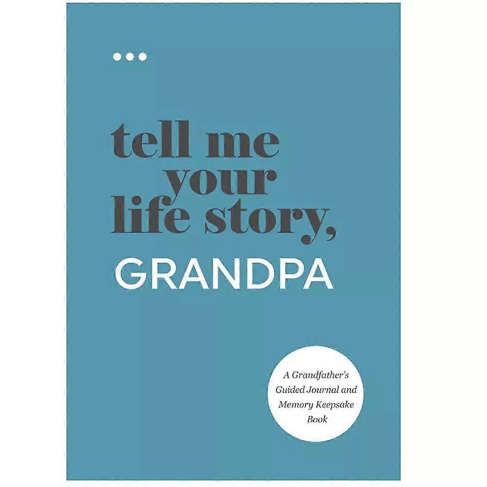 "Tell Me Your Life Story, Mom/Dad/Grandma/Grandpa" Guided Journal and Memory Book Keepsake Journal Sharing Diary Notebooks