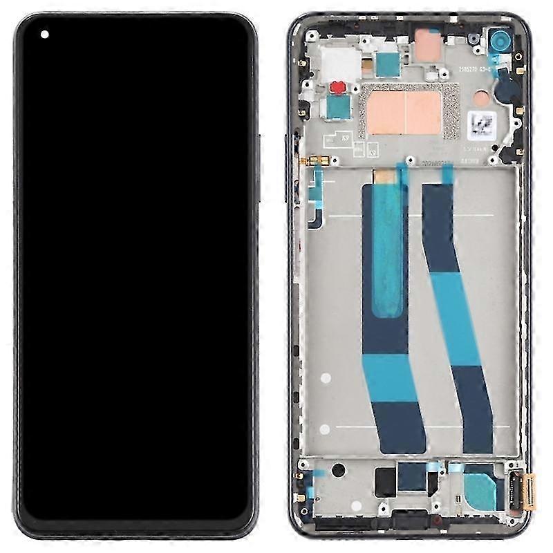 Compatible Xiaomi Mi 11 Lite 4G / 5G Grade B LCD Screen and Digitizer Assembly + Frame Part (TFT Technology