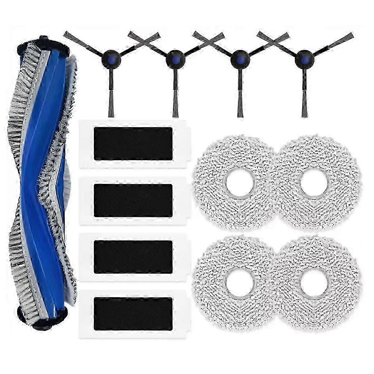 For DEBOT T30S COMBO Roller Side Brush Hepa Filter Mop Cloth Robot Vacuum Cleaner Accessory Part