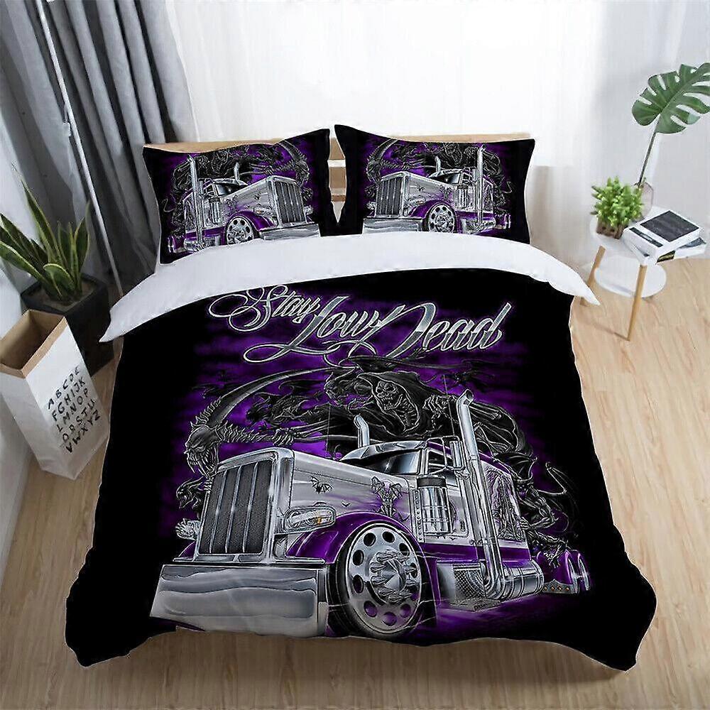 a56 Lençóis de Cama Console de Jogos Unicórnio Lobo Dragão Gato Colcha Conjunto de Capa de EdredomConjunto de Cama de 3 Peças (1 Capa de Edredom + 2 Fronhas) Tm56