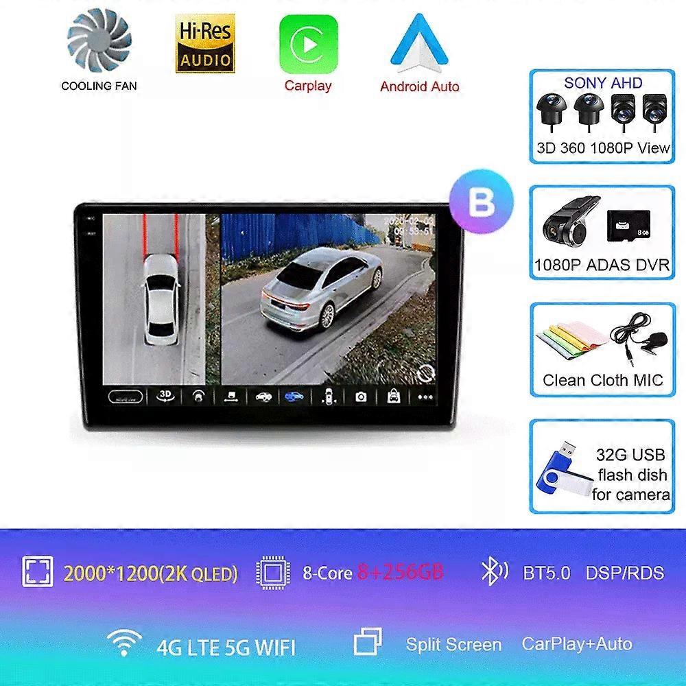 For Peugeot Boxer 2 2006 - 2022 For Citroen Jumper 2 2006 - 2022 Car Radio Navigation Multimedia Video Player Stereo Android 14