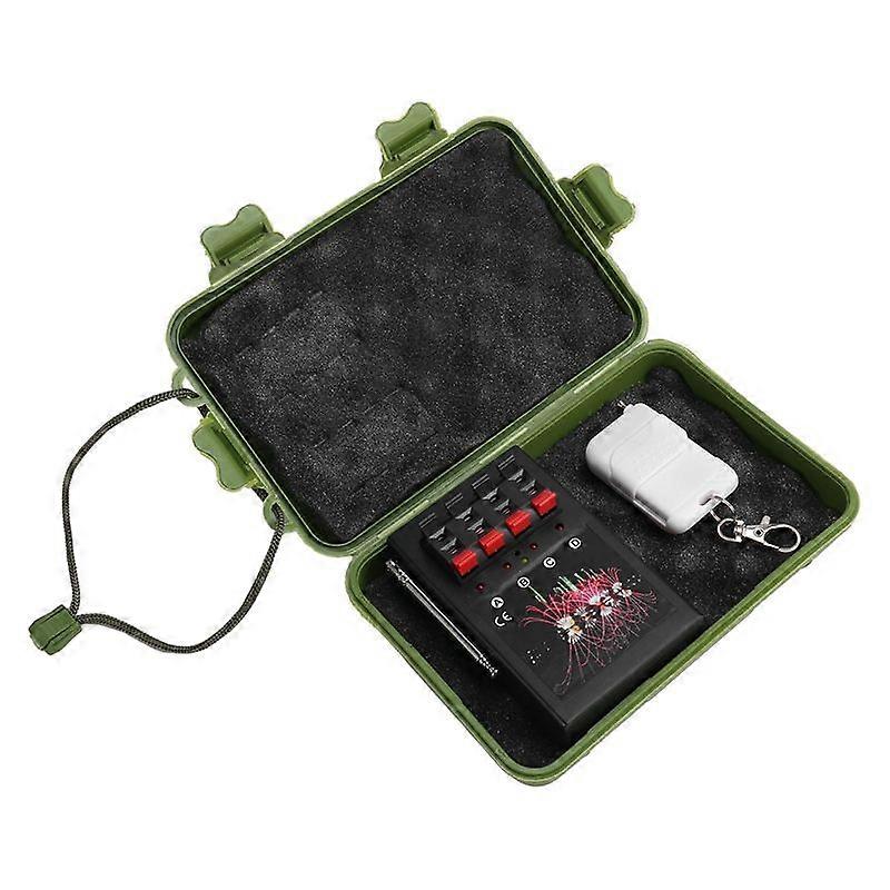 Firework Firing System 4CH Smart Wireless Remote Safety Igniter Electronic Wire for Stage Wedding