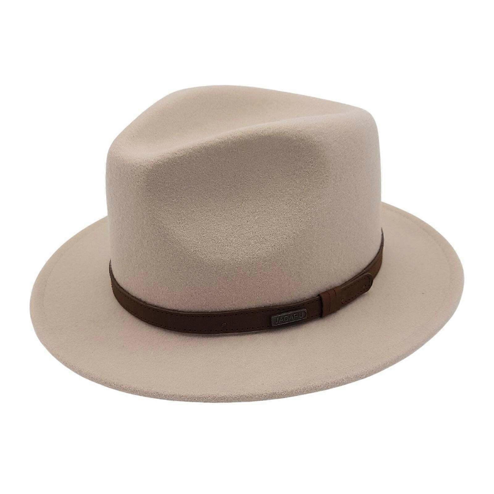 Jacaru 1851 Walkabout Wool Felt Fedora Hat Outback