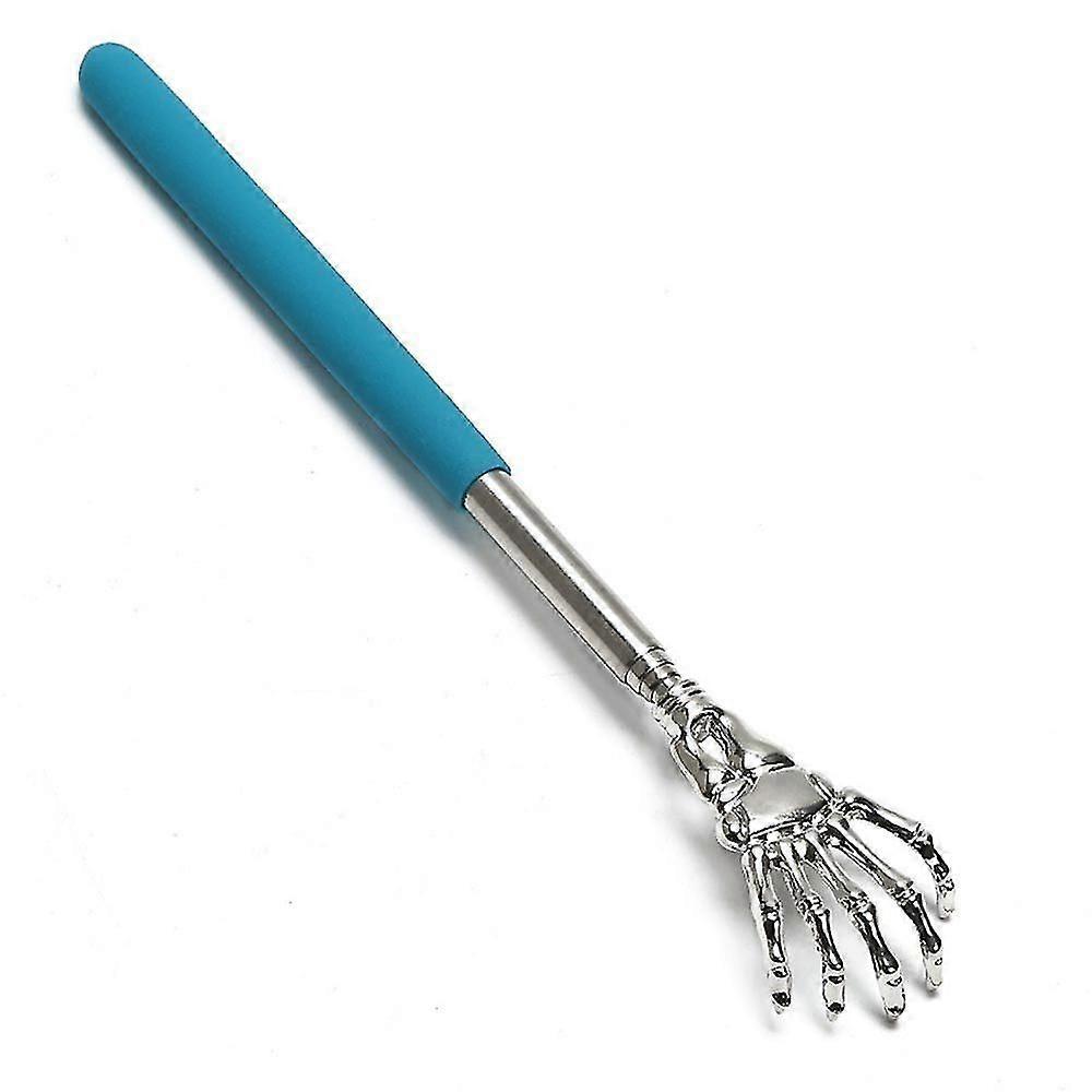 Skull Claw Back Scraper Telescopic Telescopic Scraper Massager Tool [Blue]