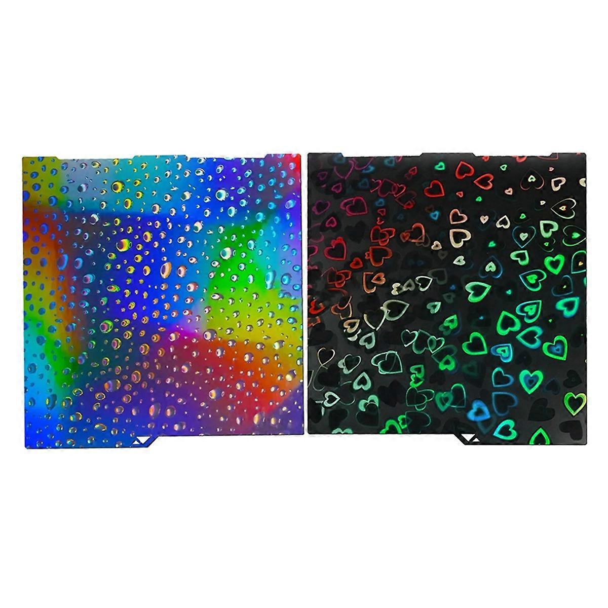 For 3 Combo Build Plate 256x268 Spring Steel Sheet for 3 Build Plate 3d Printer Part C