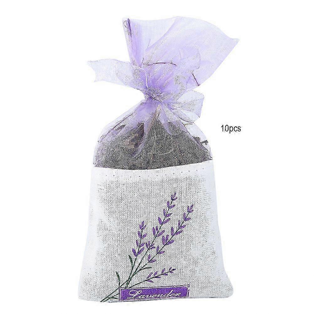10τμχ Αποξηραμένα Λουλούδια Κρεμαστά Aroma Bag Φακελάκι Αποσμητικό Αέρα Ντουλάπα Aroma BagMint Leaf