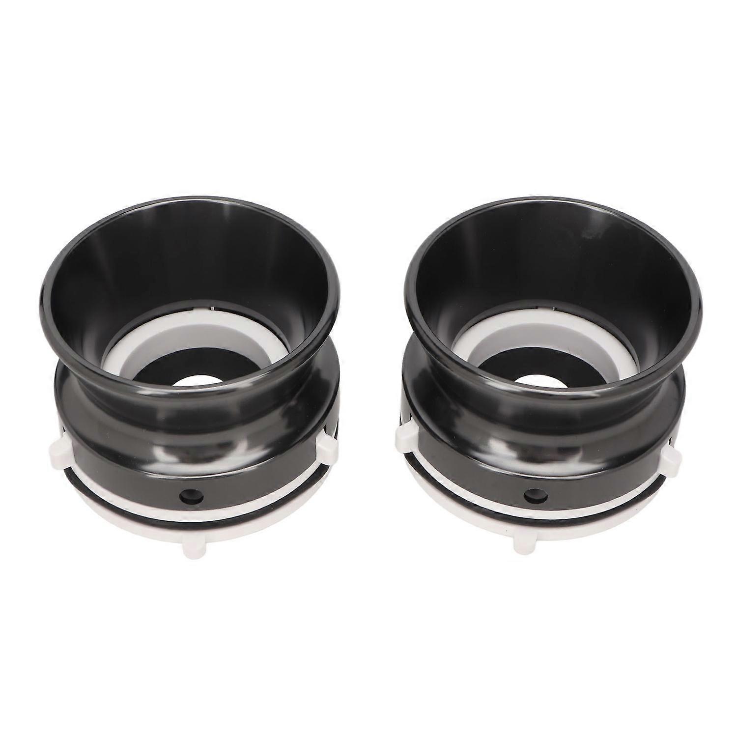 1 Pair 10in NAB Hub Adapters Professional Aluminium Alloy Polished Reel to Reel Tape NAB Adapter for